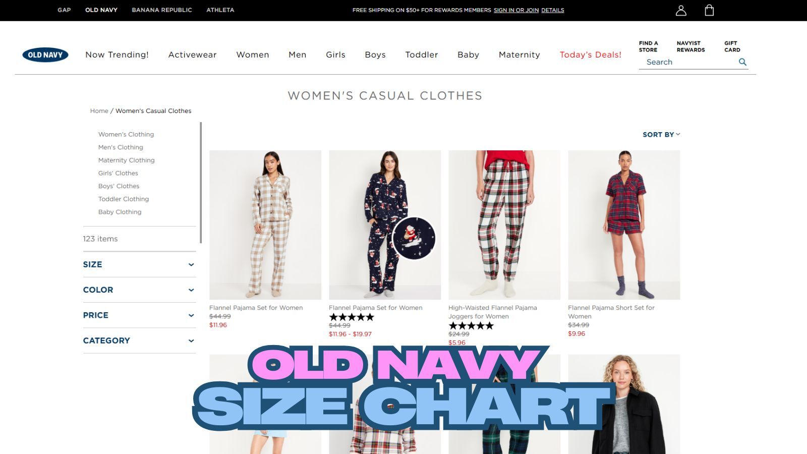 Old Navy Size Guide Your Complete Fit Guide for Women’s Collection